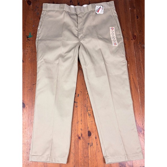Dickies Other - Dickies 874 Original Fit Work Pants Mens 42x30 Khaki Tan Chino NWT Scotchguard